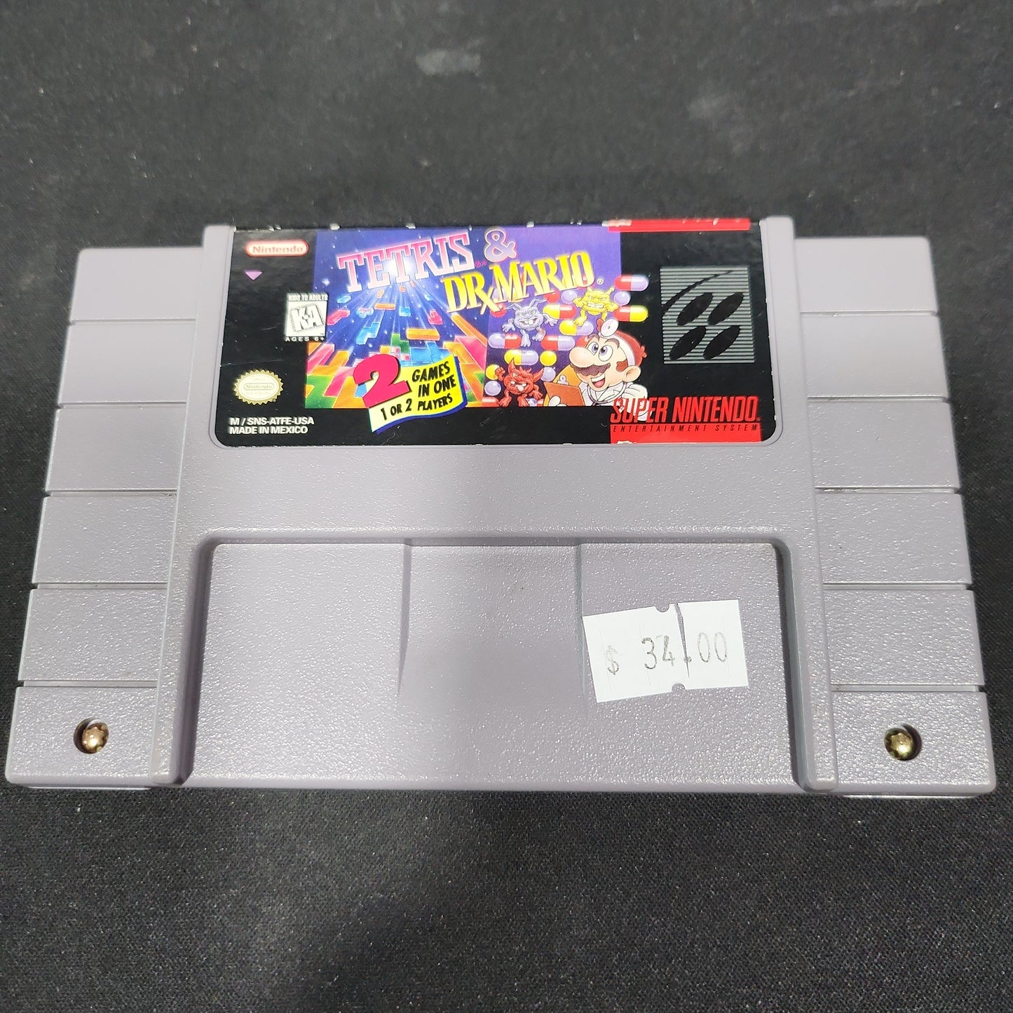 Tetris & Dr mario snes