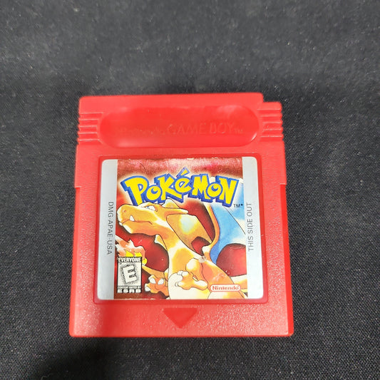 Pokémon Red some cosmetic flaws