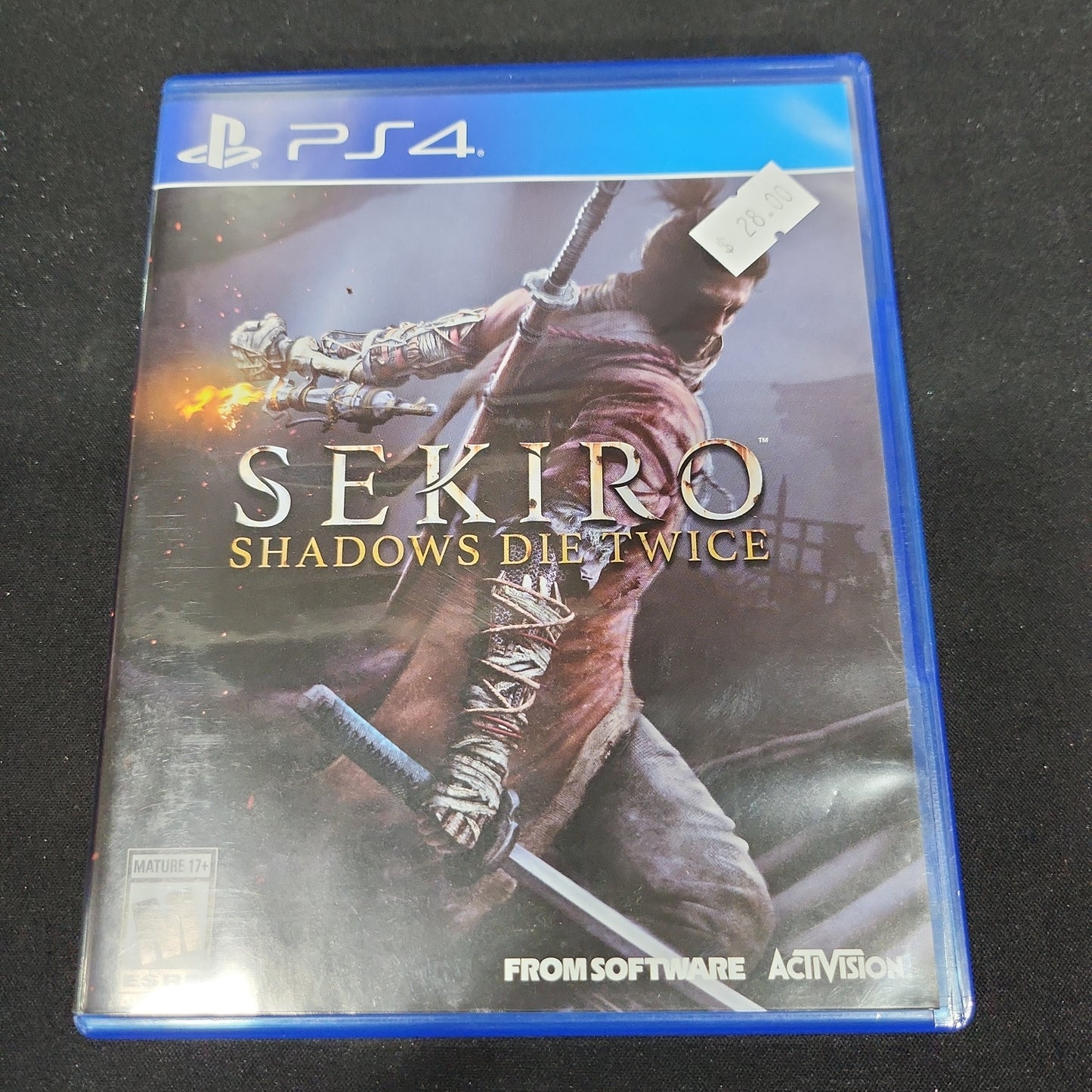 Sekiro shadows die twice ps4