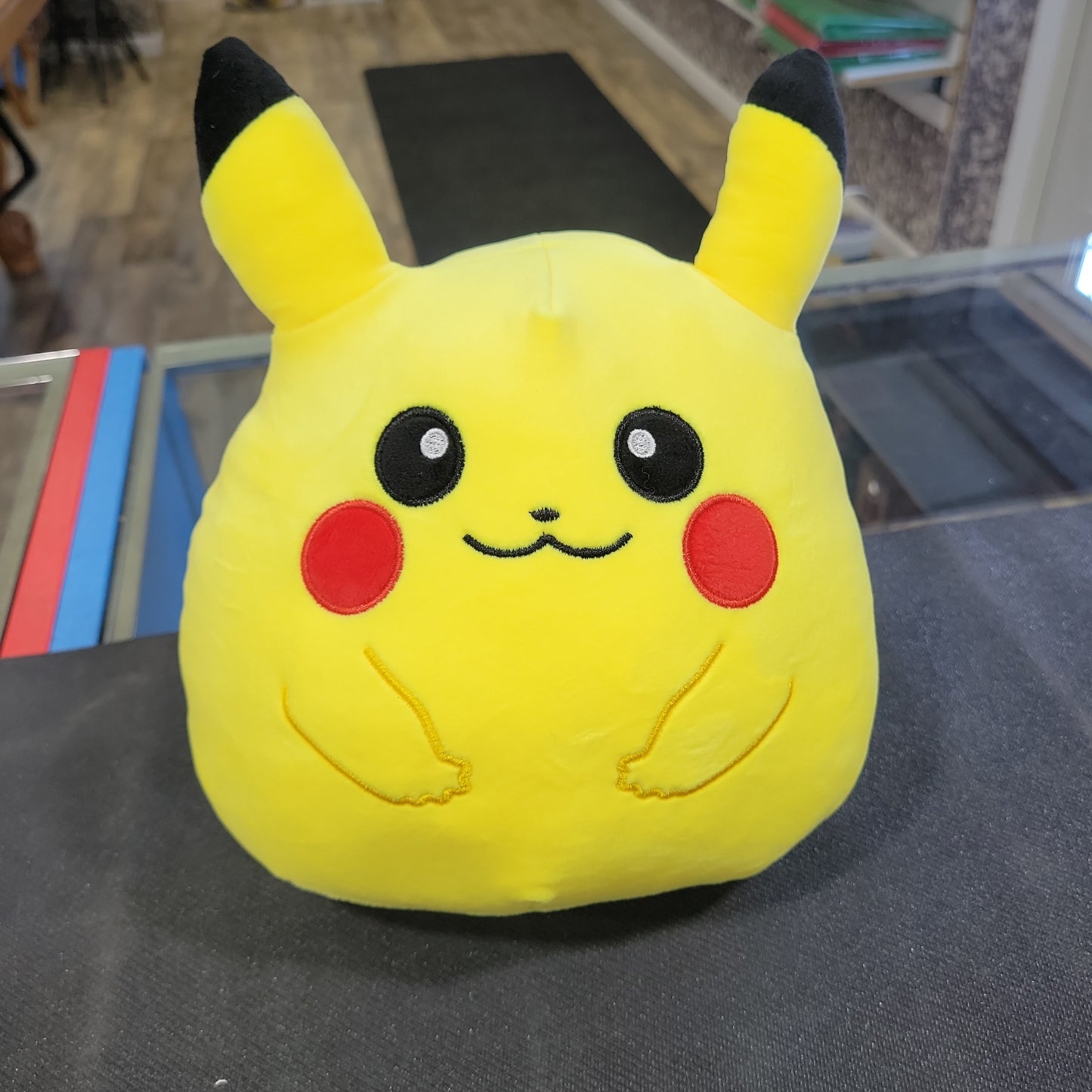Pikachu plush mellow