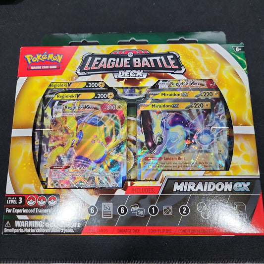 League battle deck miraidon ex