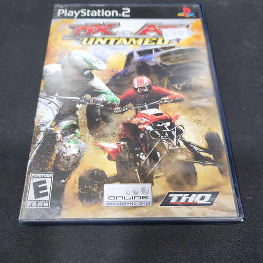 Mx vs atv unleashed ps2 (cracked case)