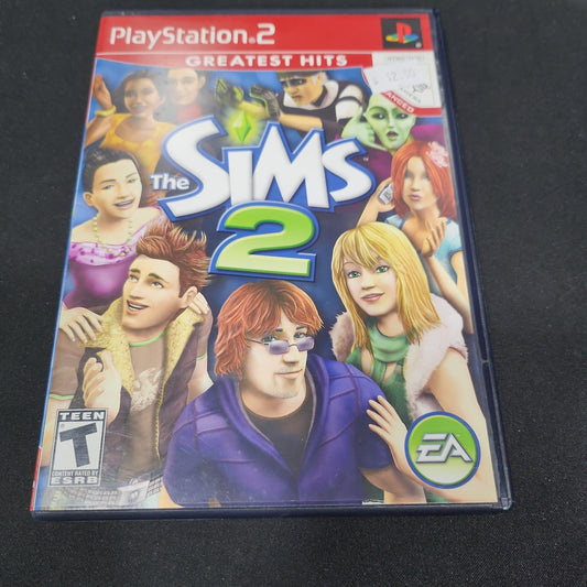 Sims 2 greatest hits ps2