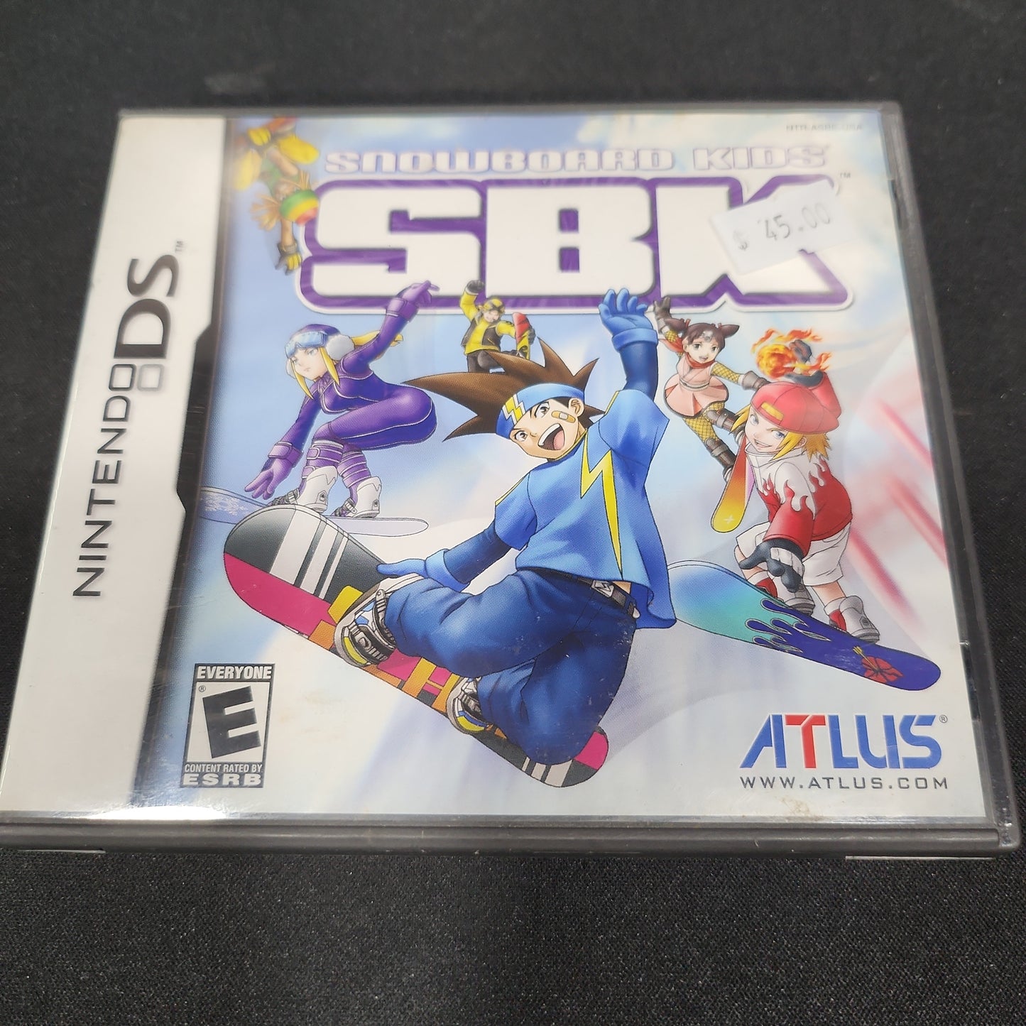 Snowboard kids cib nintendo ds (slight water damage to manual)