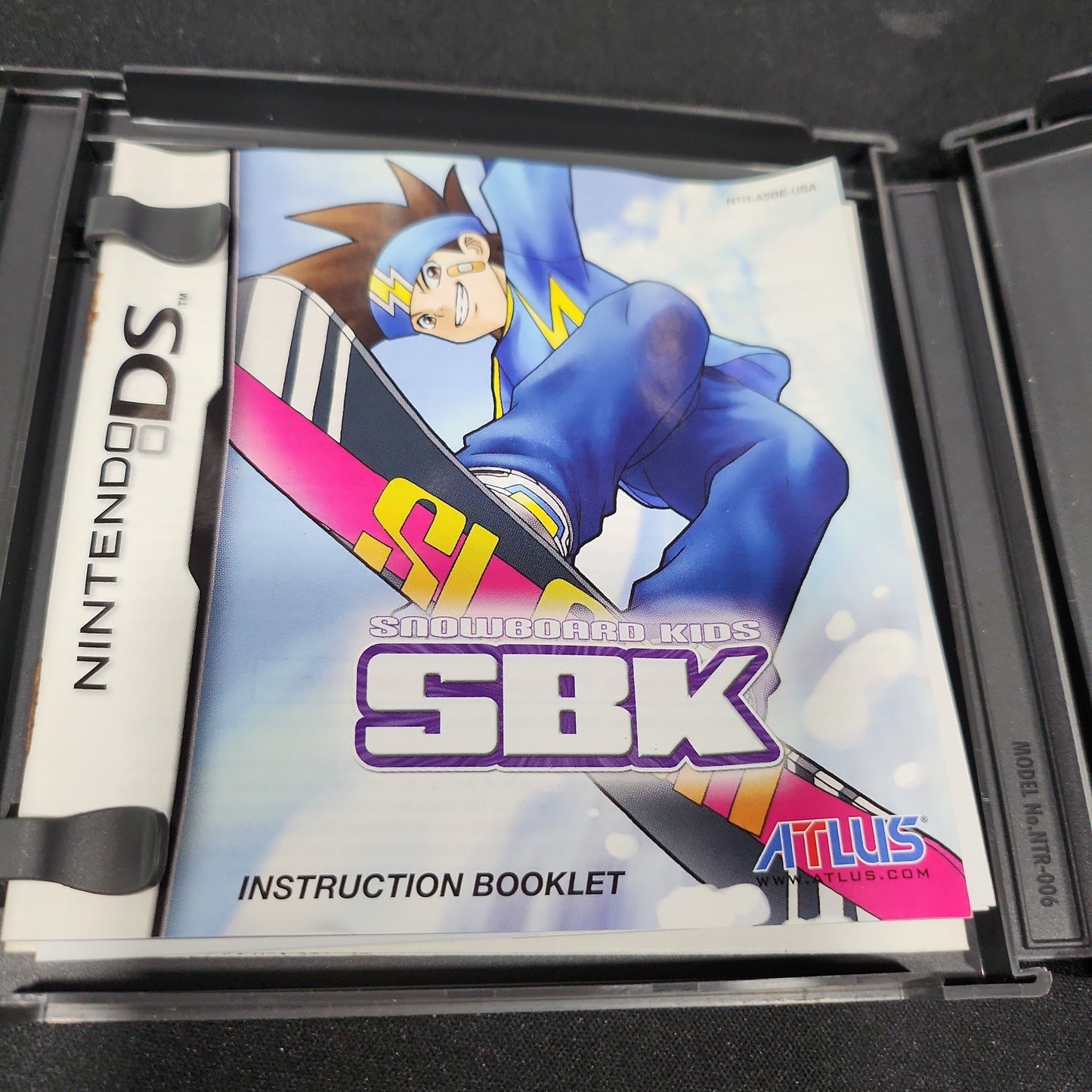 Snowboard kids cib nintendo ds (slight water damage to manual)