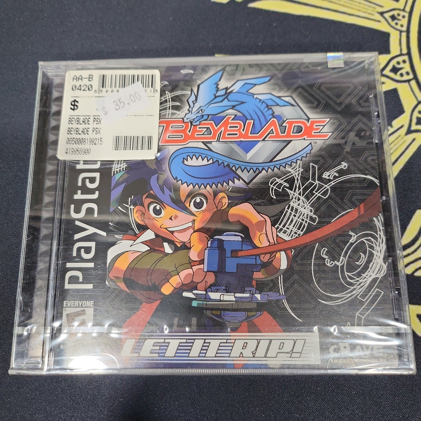 Beyblade let it rip ps1 (sealed)