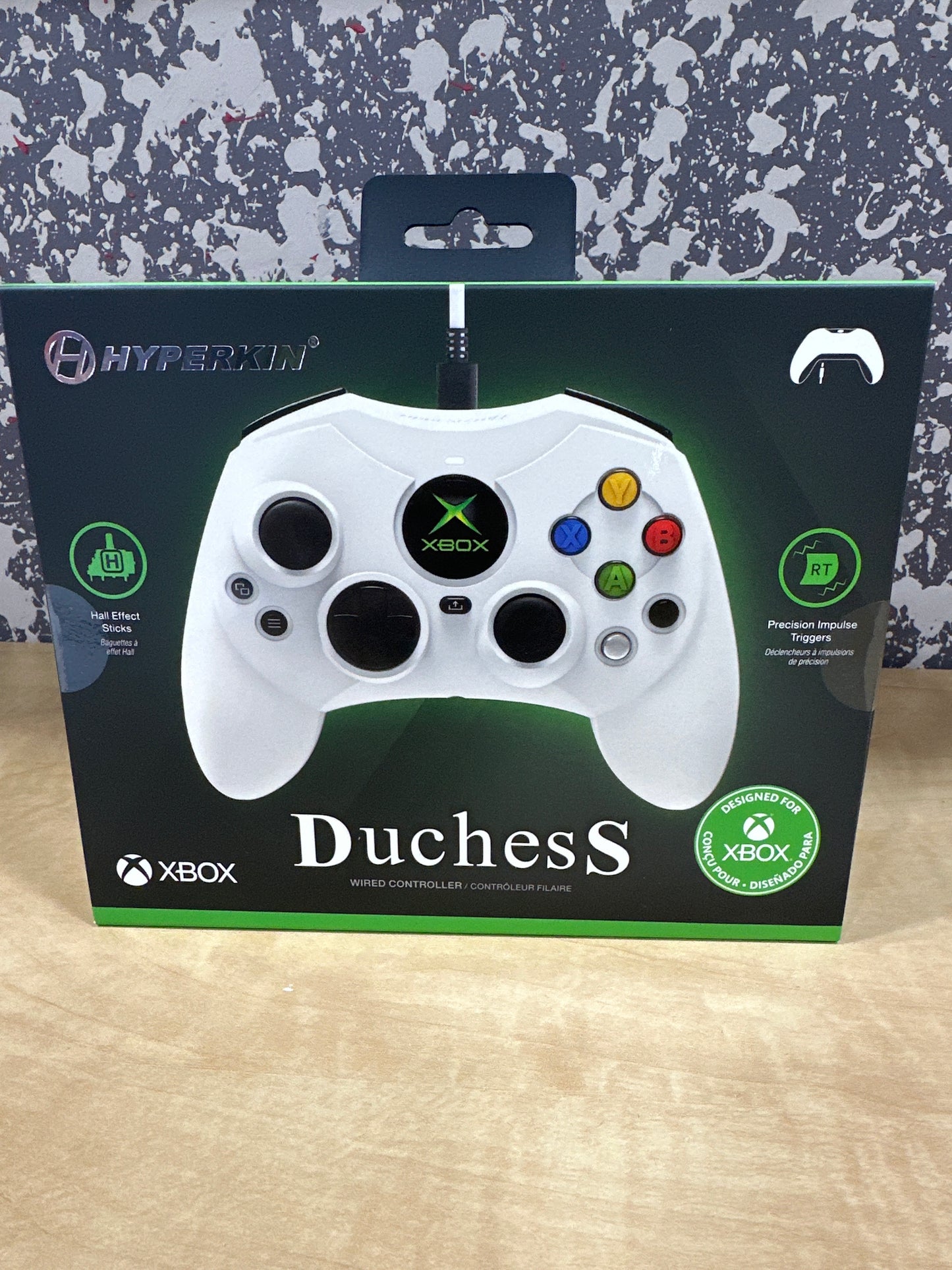 Duchess Wired Xbox Controller White