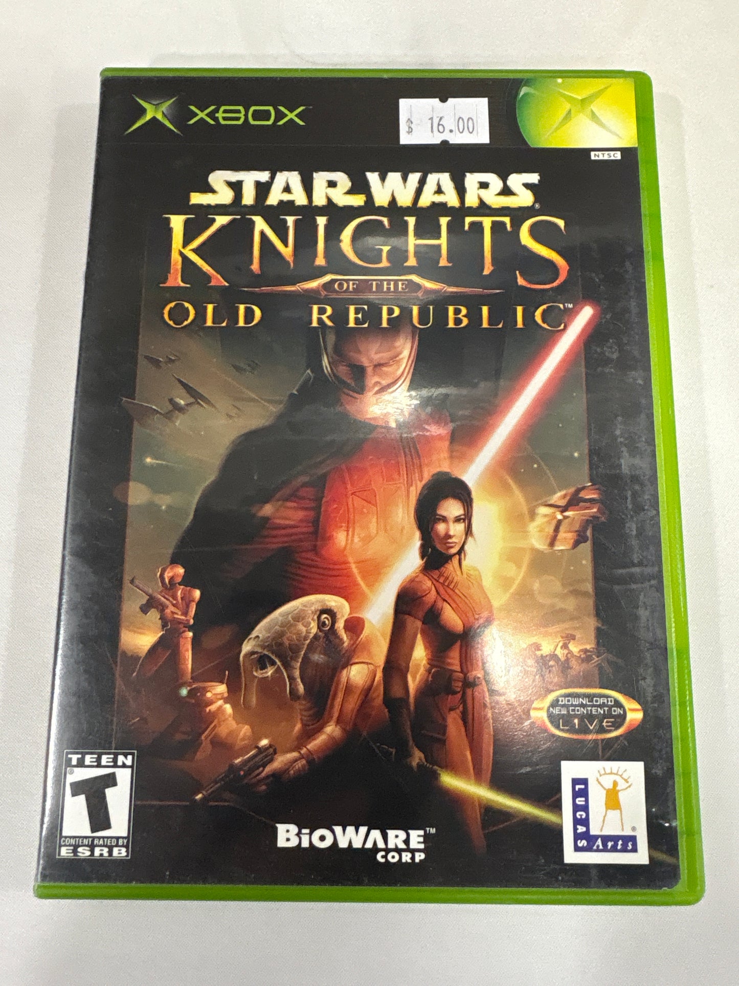 Star wars knights of the old republic xbox