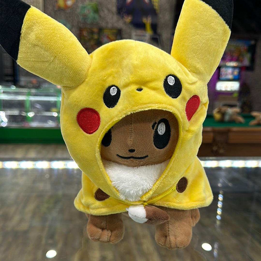 Eevee Plushie with Pikachu Coat