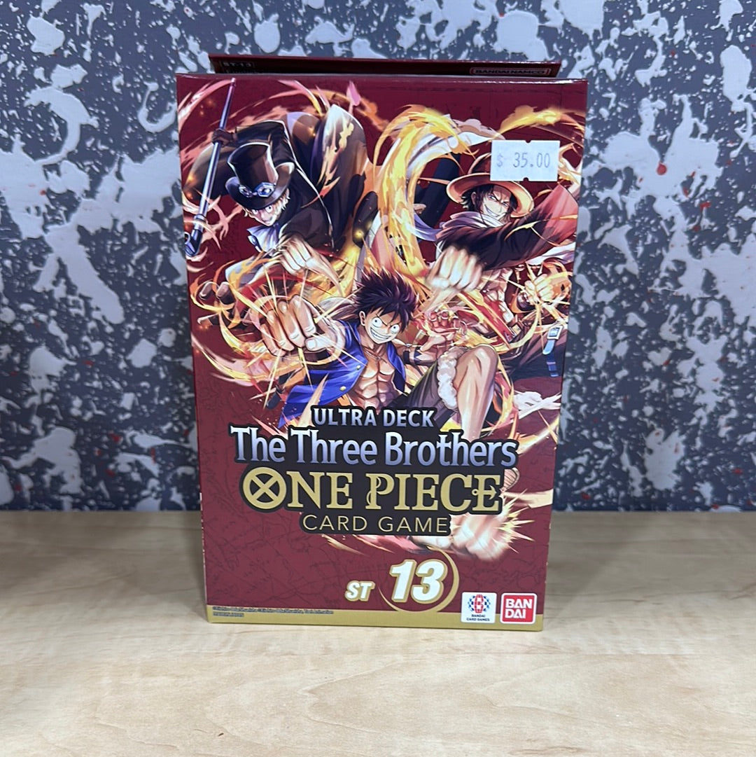 One Piece Ultra Deck Three Brothers