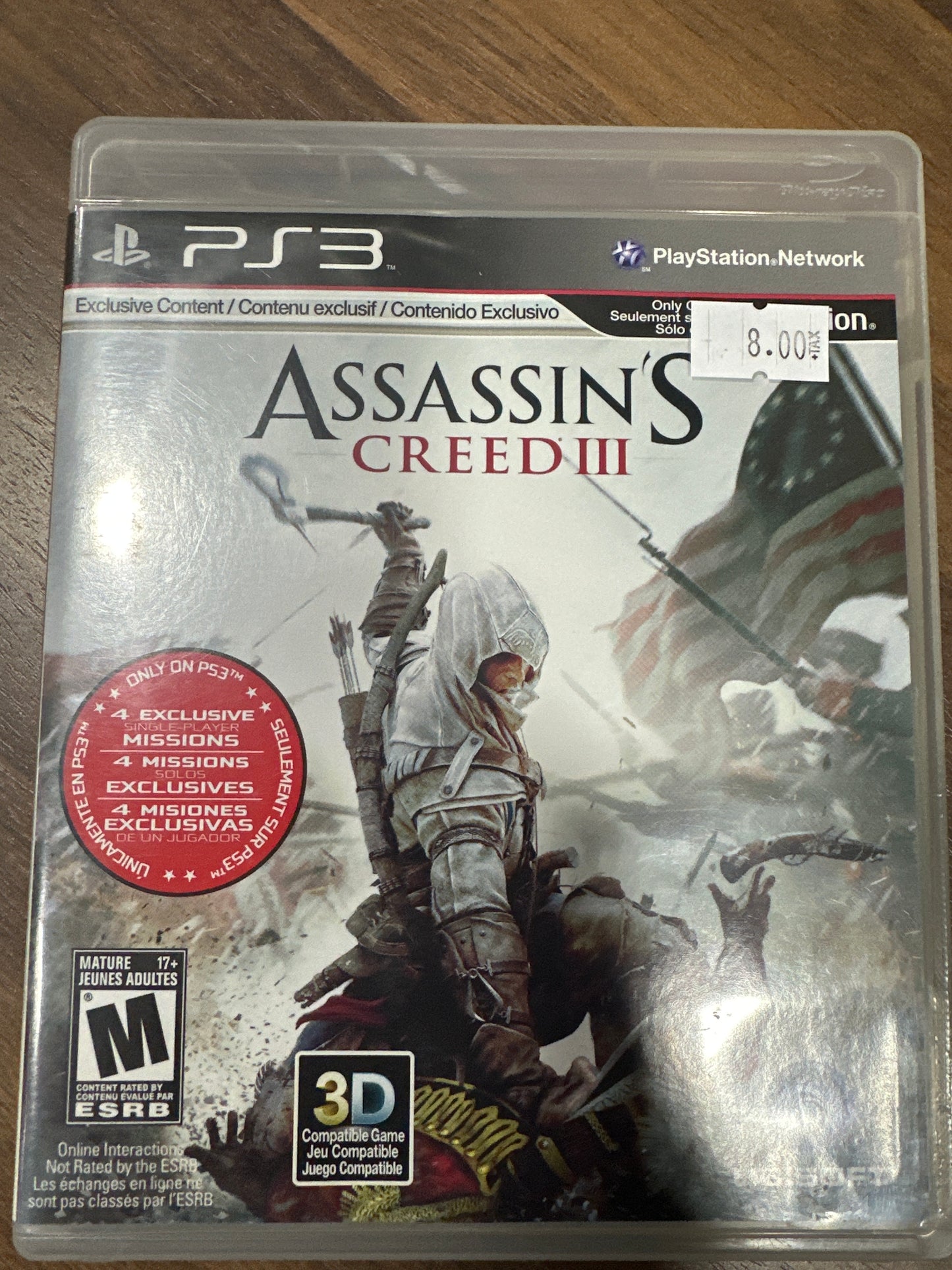 Assassins Creed 3 NFR