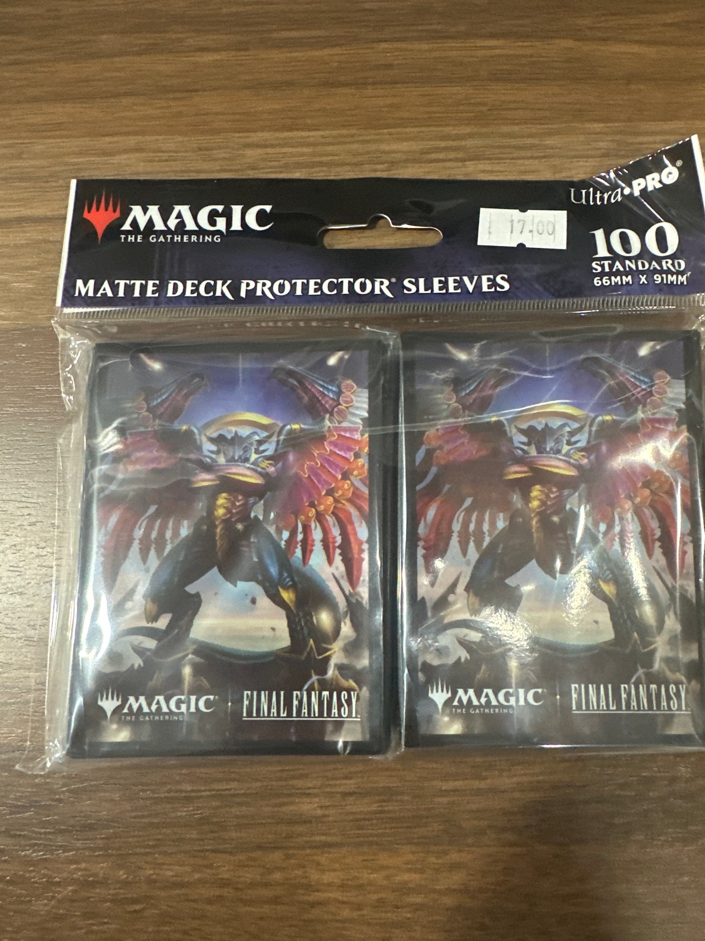 MTG Final Fantasy Deck Protector Sleeves Bahamut