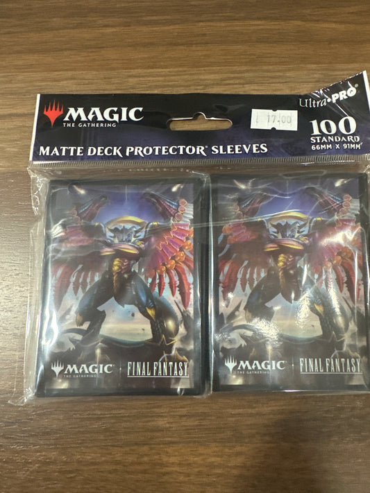 MTG Final Fantasy Deck Protector Sleeves Bahamut