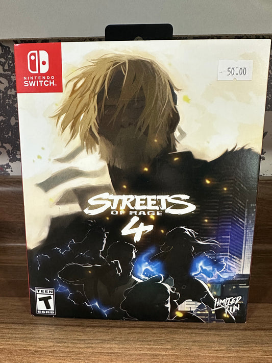 Street of Rage 4 Limited Run Edition