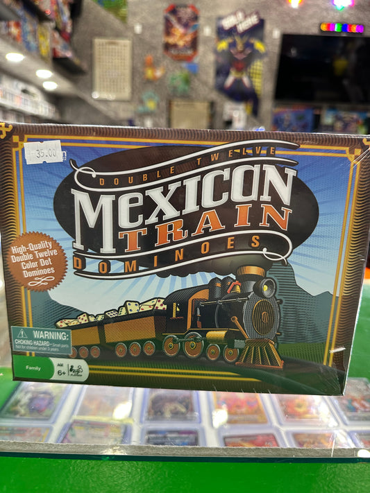 Double twelve Mexican train dominos