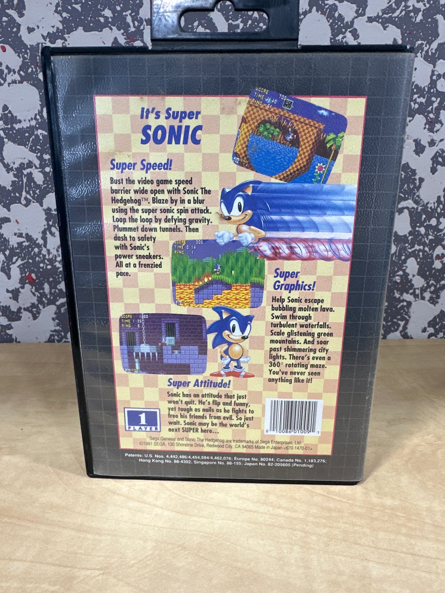 Sonic the Hedgehog Not For Resale