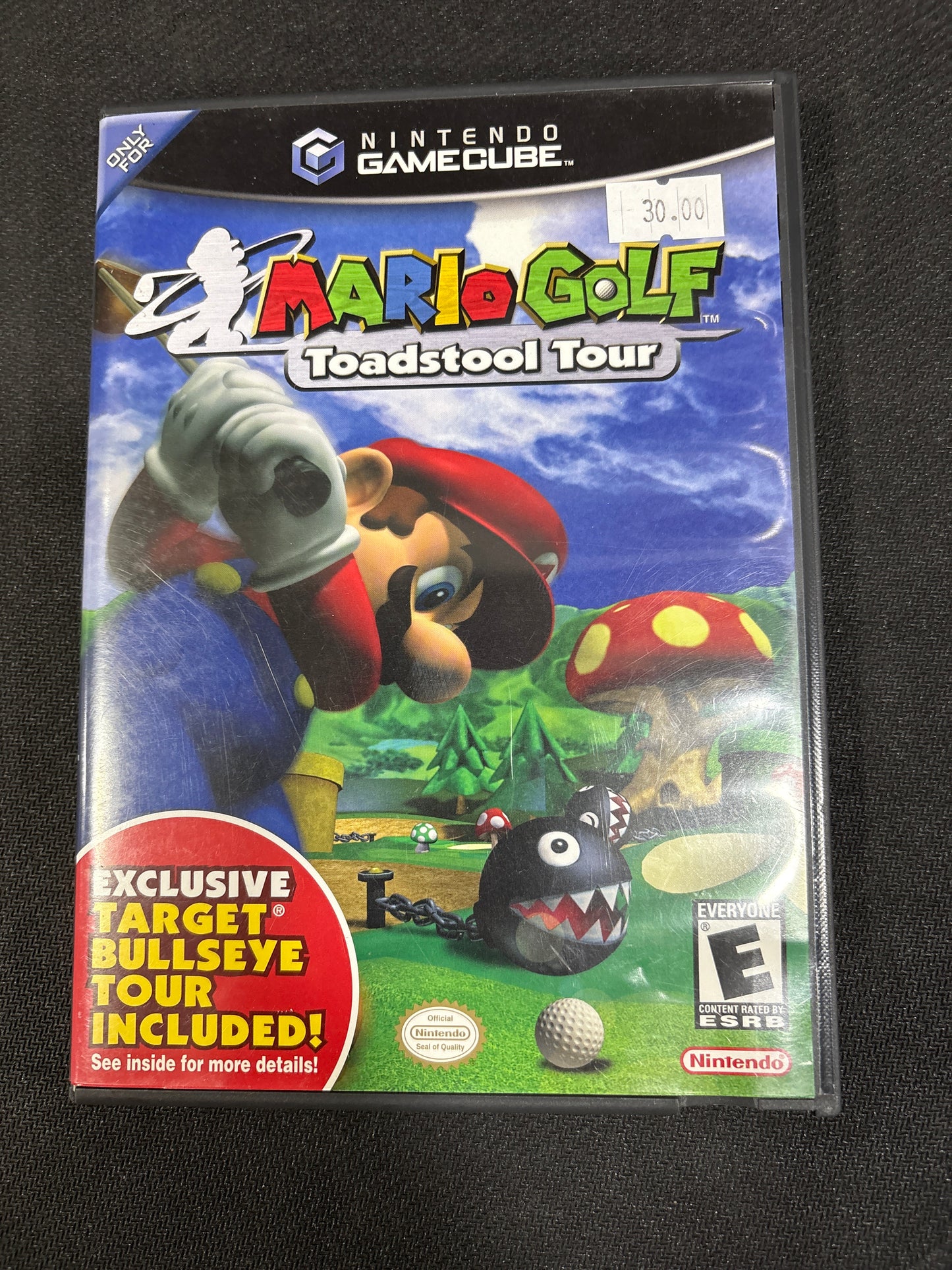 Mario Golf Toadstool Tour GameCube Target exclusive