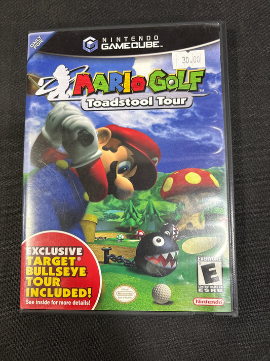 Mario Golf Toadstool Tour GameCube Target exclusive