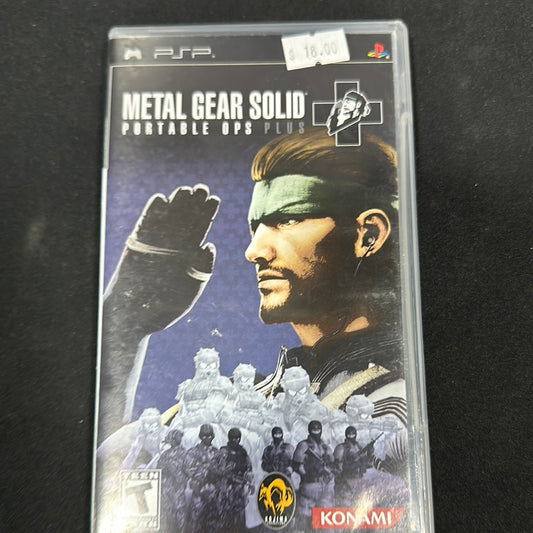 Meta Gear Solid Portable Ops Plus