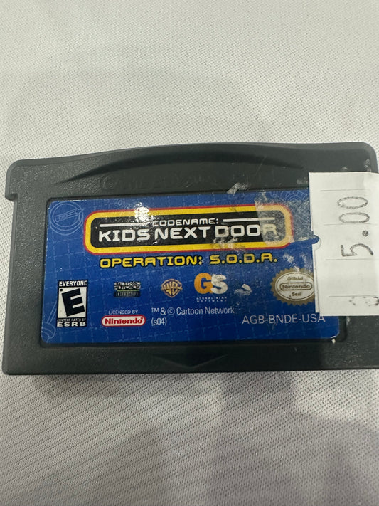 Codename Kids Next Door Operation Soda