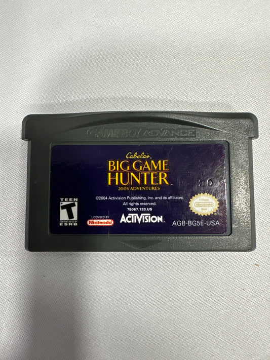 Cabelas Big Game Hunter 2005 Adventures GBA