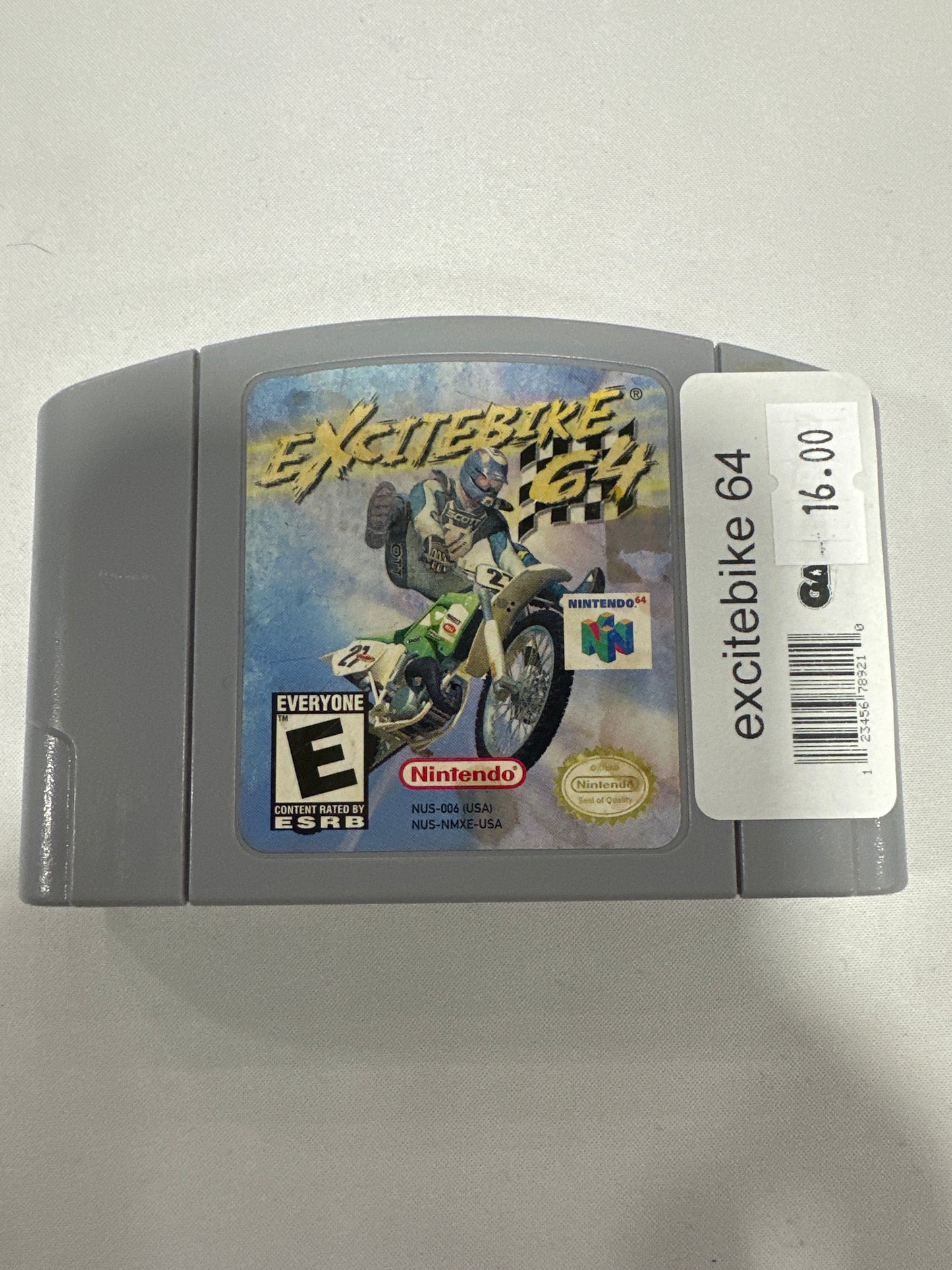 Excite bike 64 (Cosmetic Flaws)