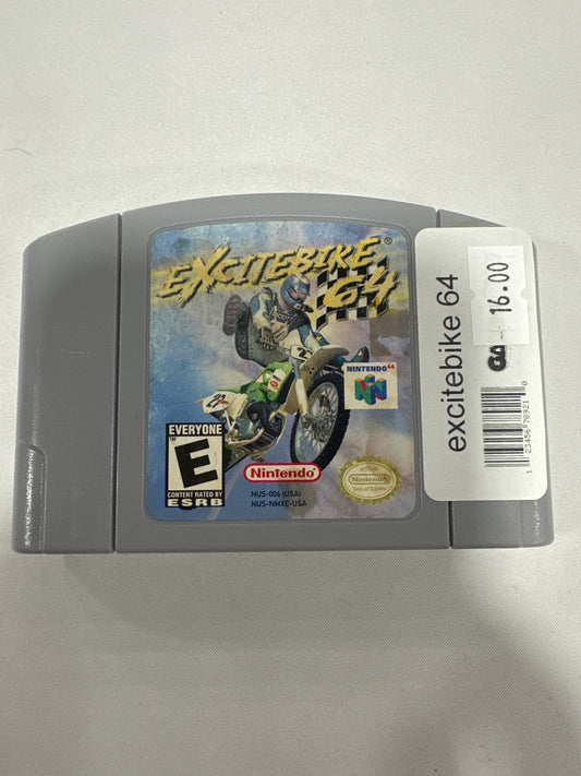 Excite bike 64 (Cosmetic Flaws)