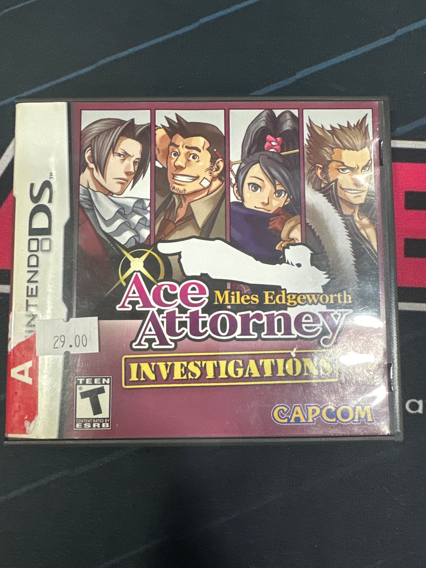 Ace Attorney Investigations (Cosmetic Flaws)