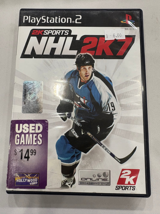 2K Sports NHL 2K7 PS2