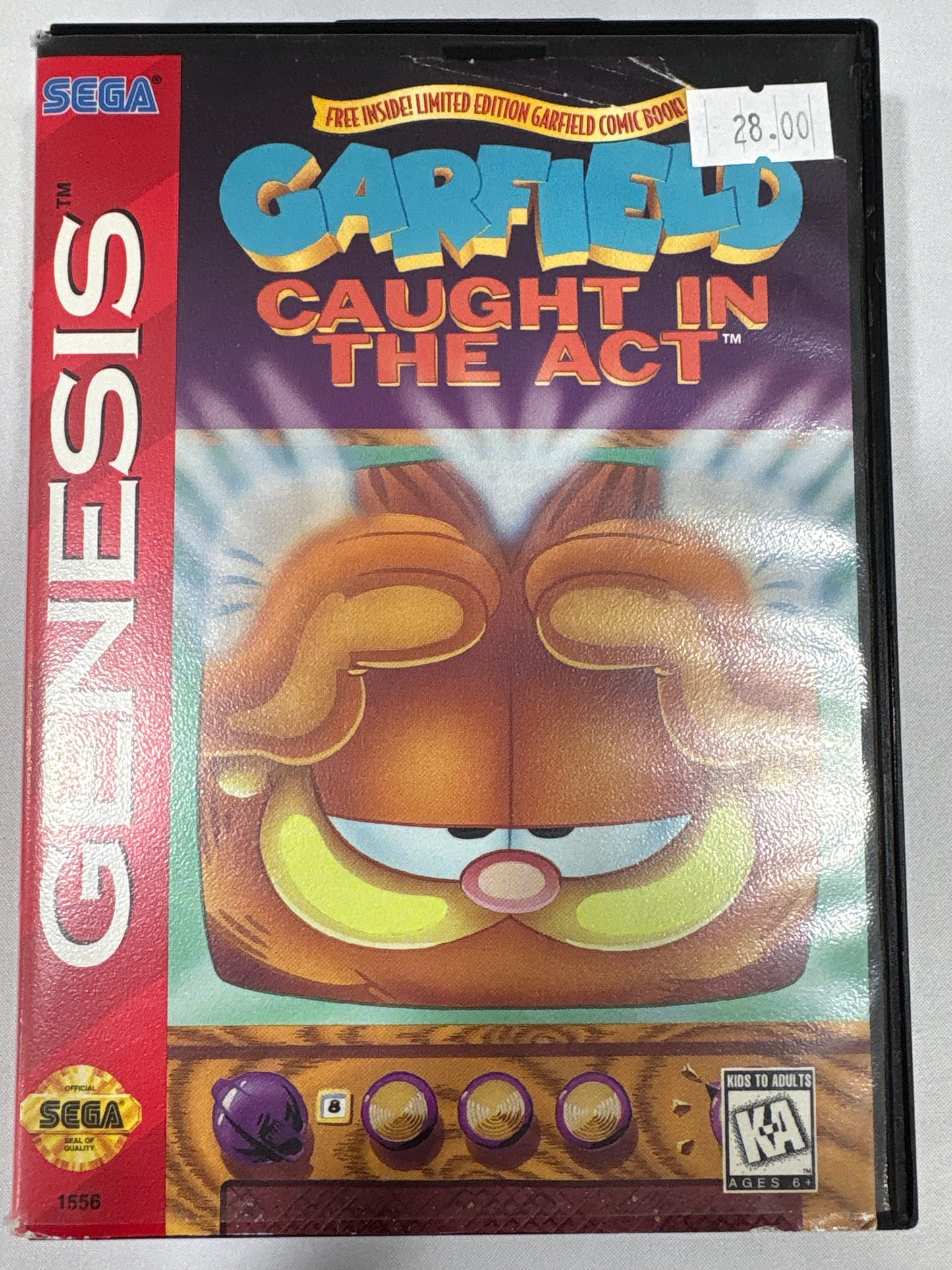 Garfield caught in the act genesis