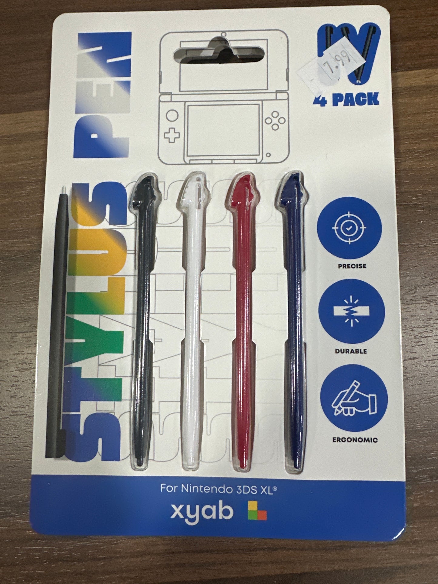 4 Pack Nintendo 3DS XL Stylus Pens