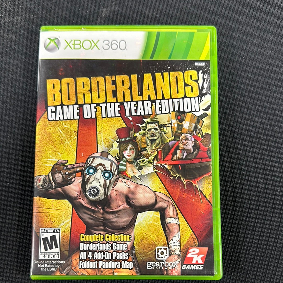 Boarderlands game of the year edition