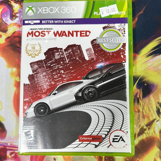 Need for Speed most wanted