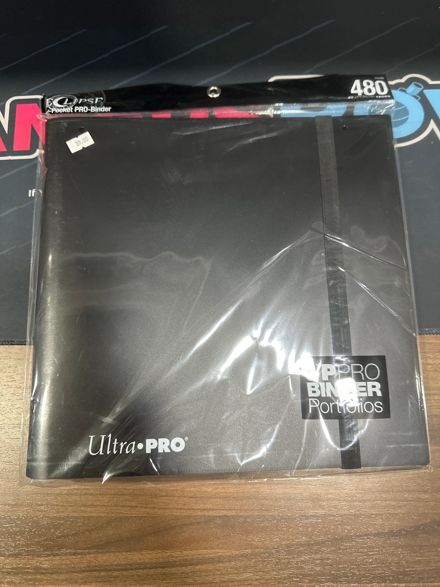 Eclipse Black 12 Pocket Binder 480Ct