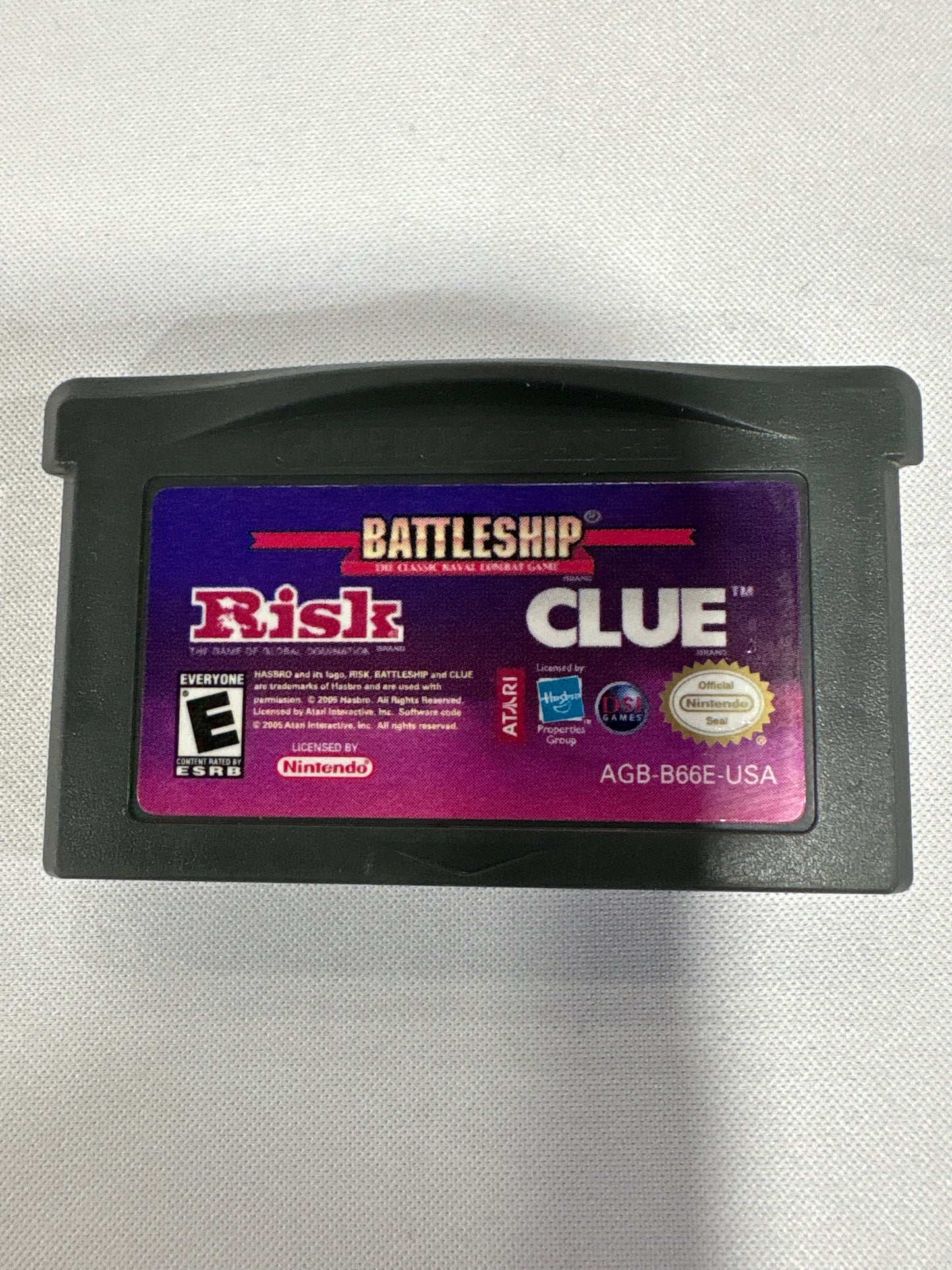 Battleship Risk Clue GBA
