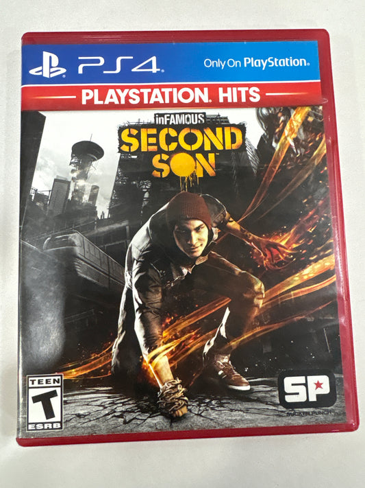 Infamous second son PlayStation hits PS4