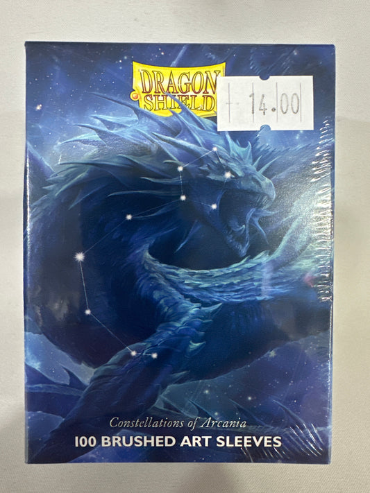 Drasmorx 100Ct Brushed Art Sleeves Dragon Shield