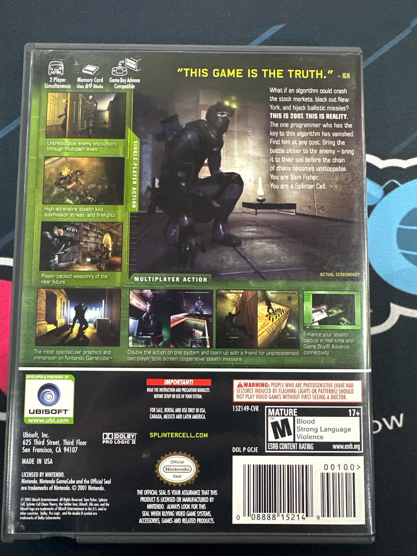 Splinter Cell Chaos Theory