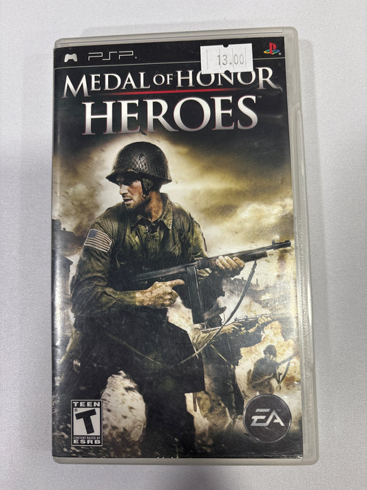 Metal of Honor Heroes PSP