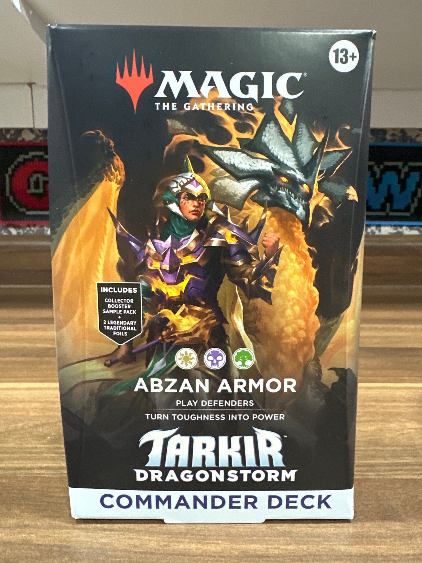 Abzan Armor Tarkir Dragonstorm Commander deck