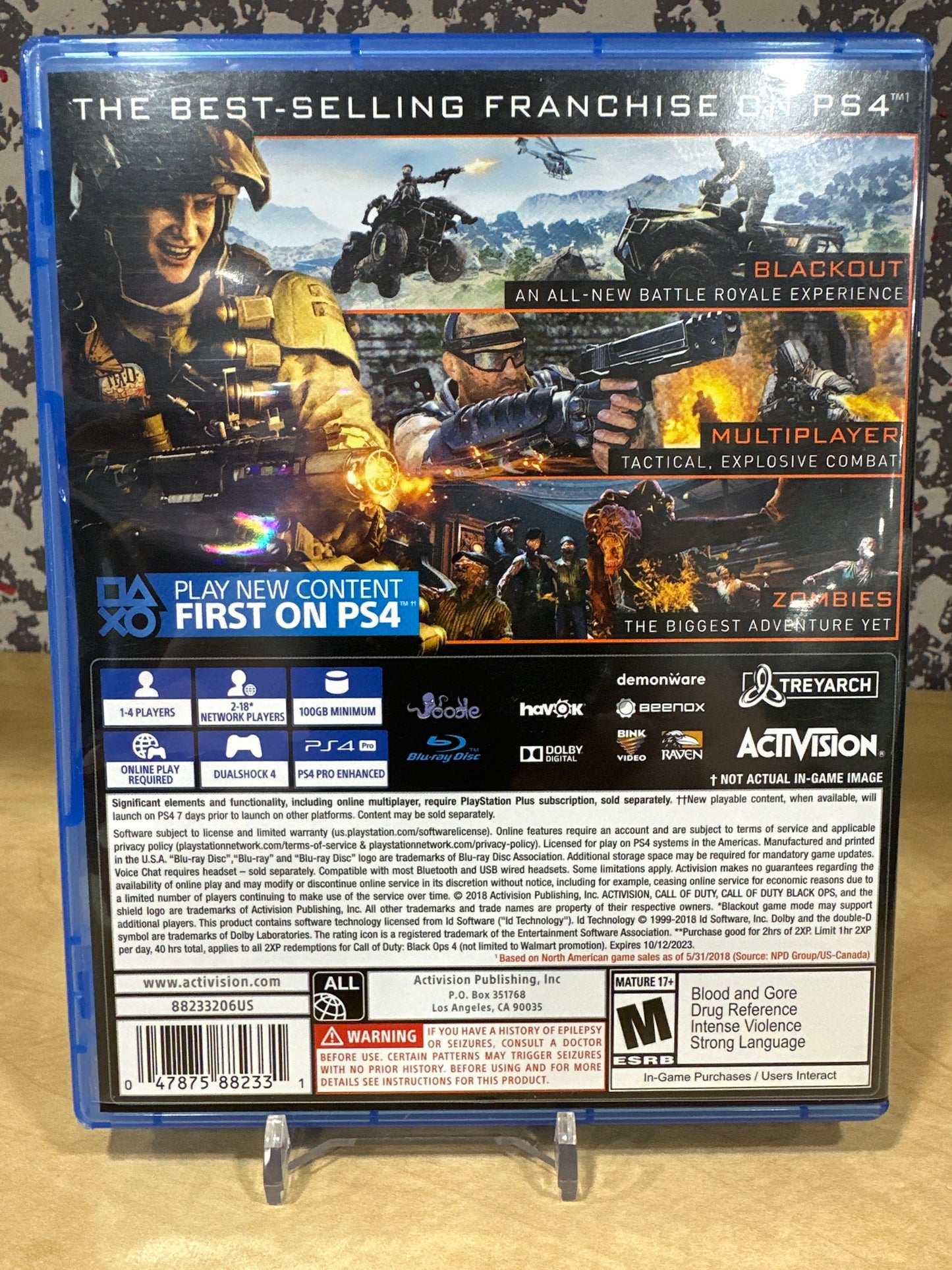 Call of Duty Black Ops 4 Walmart Edition