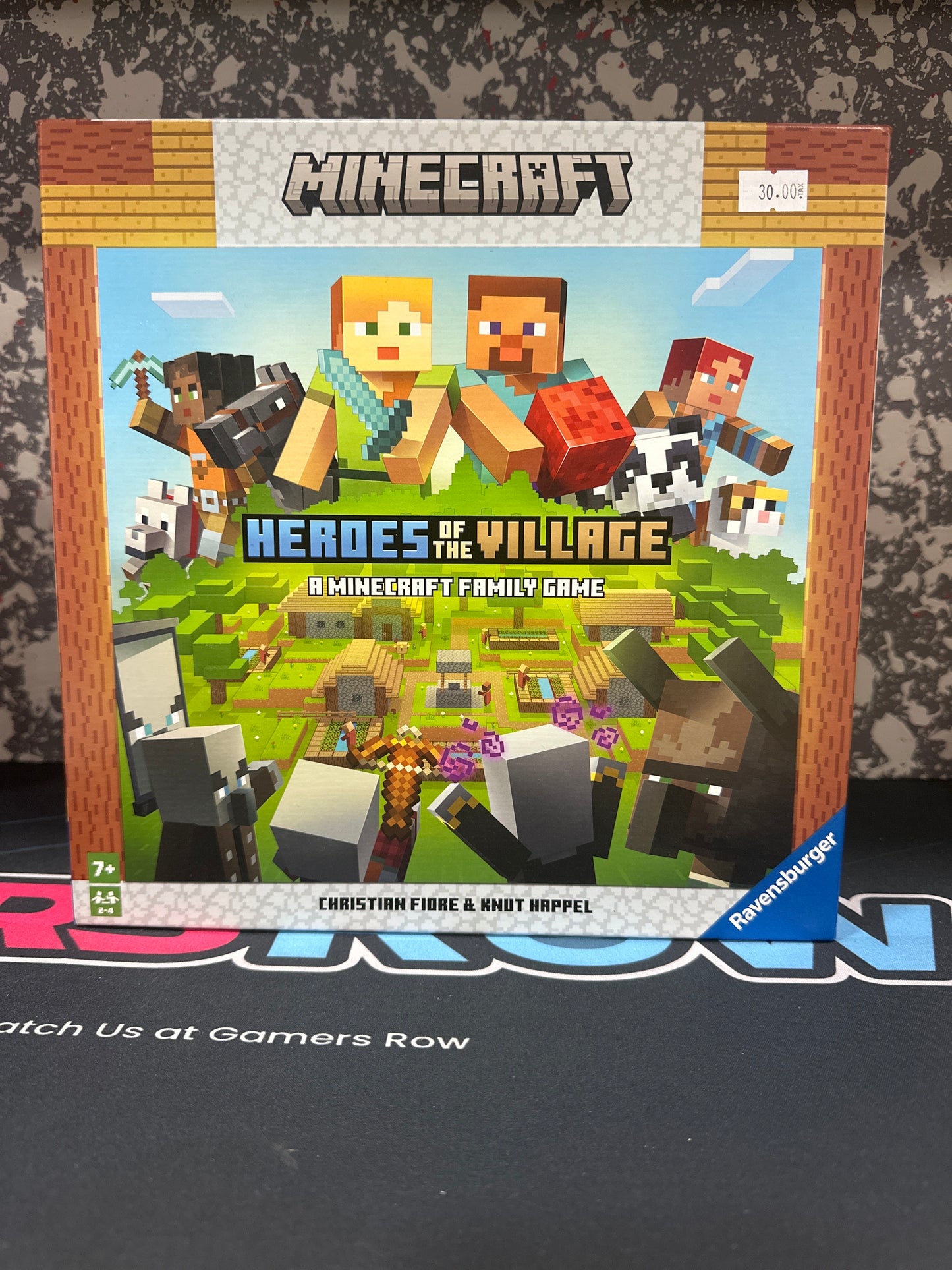 Minecraft Heroes of The Village Board Game