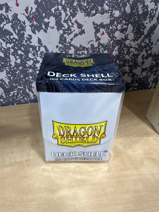 Dragon Shield Ashen White 100 Card Deck Box