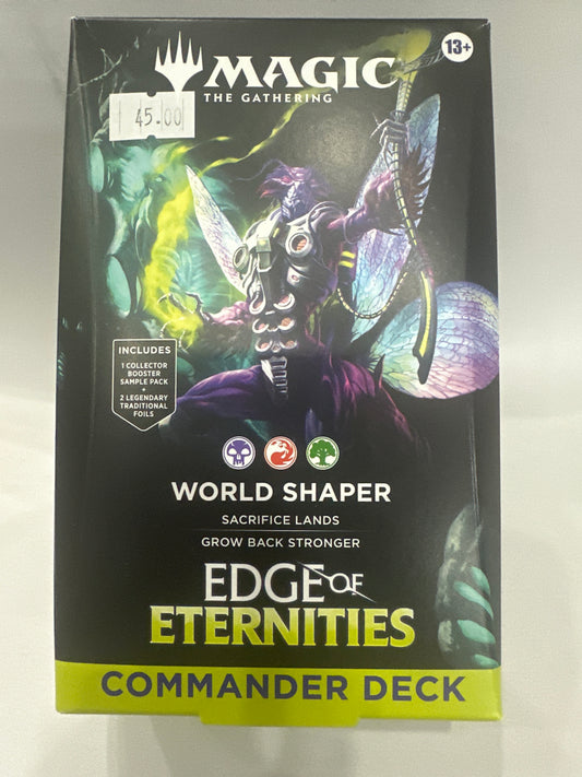 MTG Edge of Eternities Commander Deck World Shaper