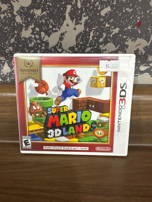 Super Mario 3D Land Nintendo Selects