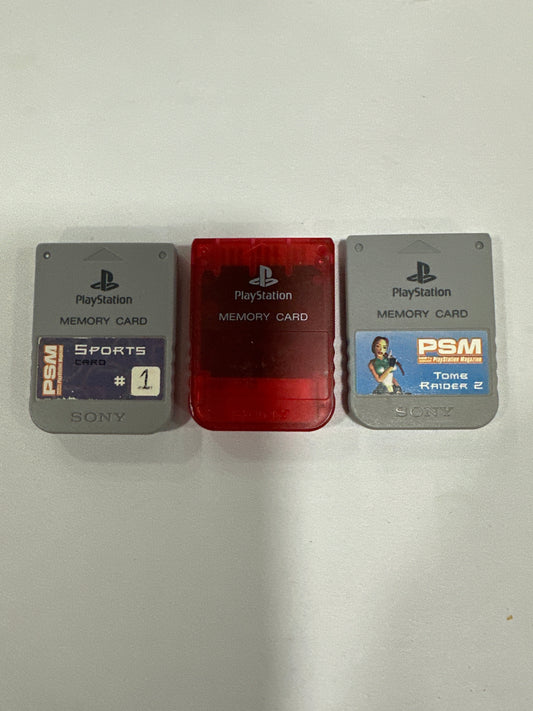 PlayStation 1 Memory Card OEM
