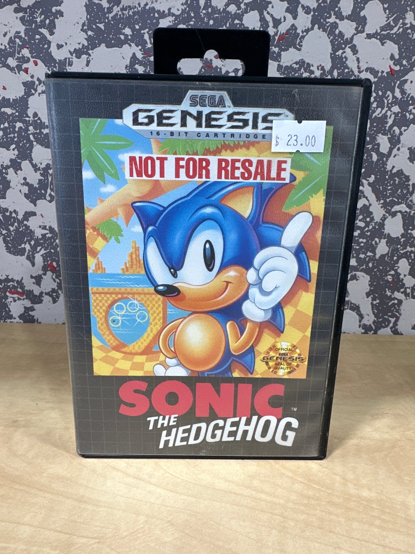 Sonic the Hedgehog Not For Resale