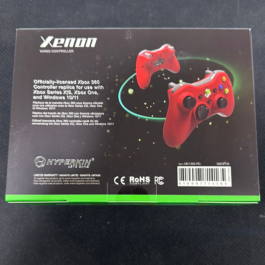 Xenon wired controller Red