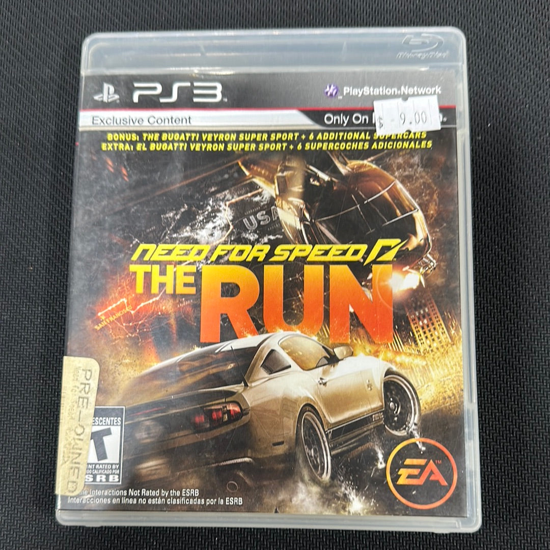 Need for Speed The Run NFR