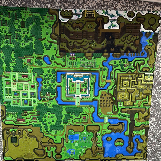 Zelda link to the past map 5'x5'